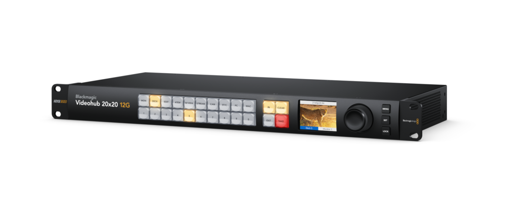 Blackmagic Smart Videohub 20x20 12G