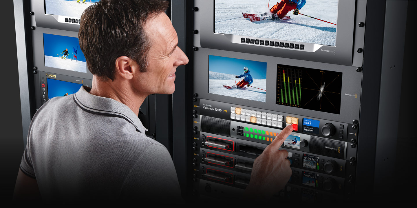 Blackmagic Videohub 20x20 12G