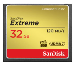 Karta SanDisk EXTREME CF 32 GB 120/85MB/s