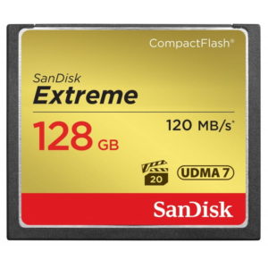 Karta SanDisk EXTREME CF 128 GB 120/85MB/s