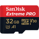 Karta SanDisk Extreme PRO 32 GB 100/90MB/s microSDXC A2 C10 V30 UHS-I U3