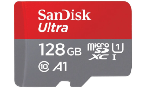 Karta SanDisk 128GB microSDXC Ultra 100MB/s A1 C10 UHS-I U1