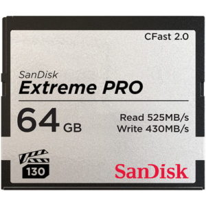 Karta SanDisk CFast 2.0 64GB Extreme PRO VPG 130 525/430 MB/s