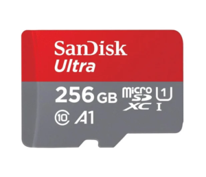 Karta SanDisk 256GB microSDXC Ultra 100MB/s A1 C10 UHS-I U1