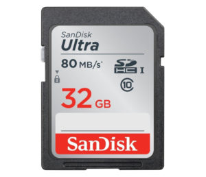 Karta SanDisk 32GB SDHC Ultra Class10 80MB/s UHS-I