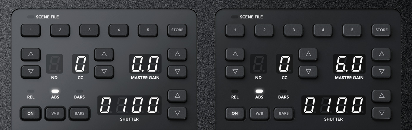 Panel Blackmagic ATEM Camera Control