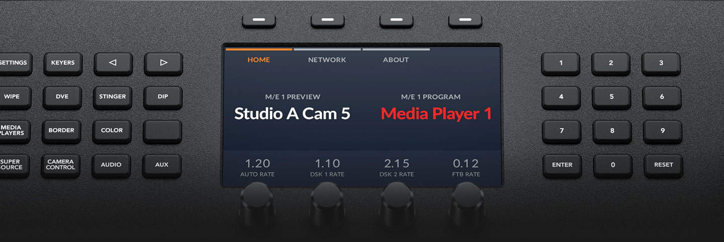 Blackmagic ATEM 1 M/E Advanced Panel 10