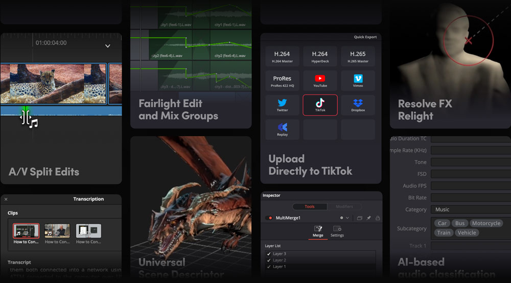 Blackmagic Design DaVinci Resolve 18 Studio (klucz aktywacyjny)