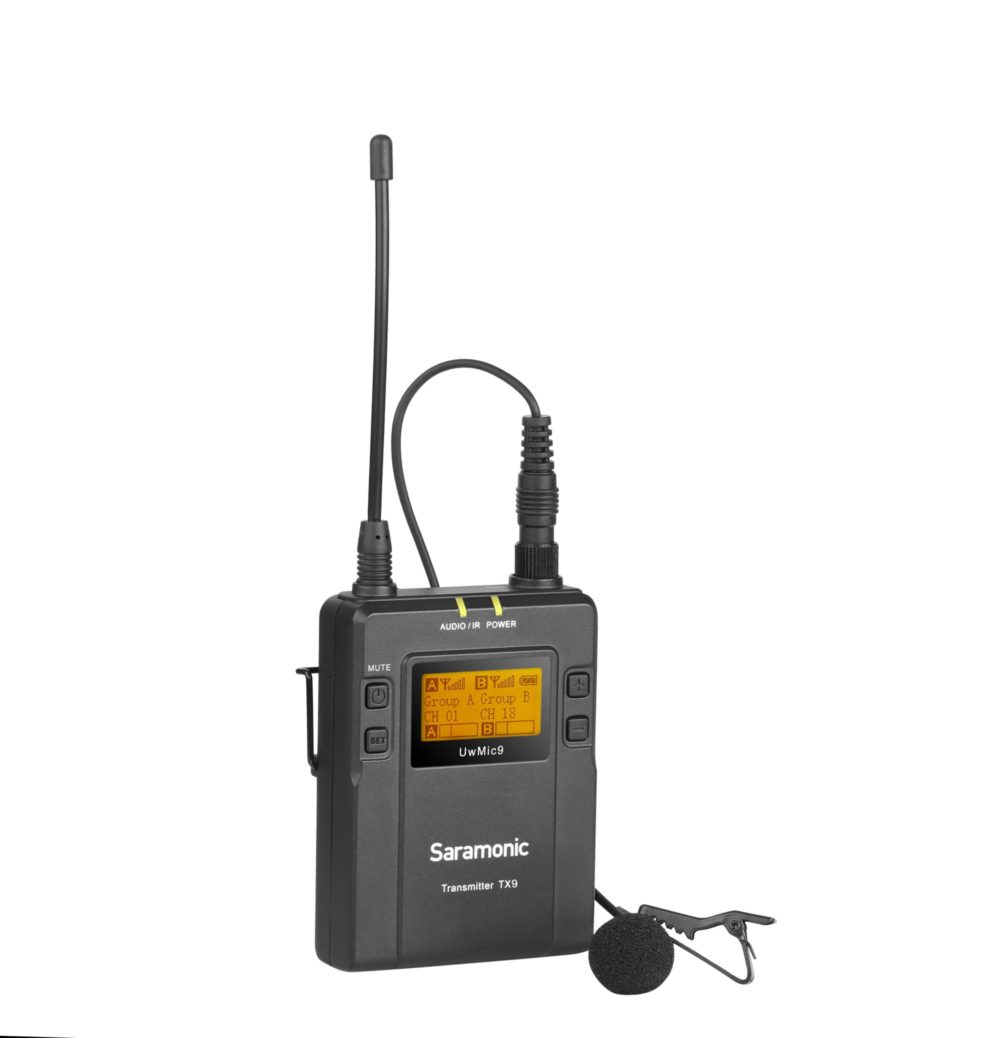 Nadajnik z mikrofonem Saramonic TX9 do UwMic9
