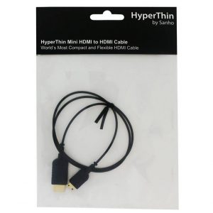 Kabel Mini HDMI to HDMI Cable SANHO HyperThin 80cm