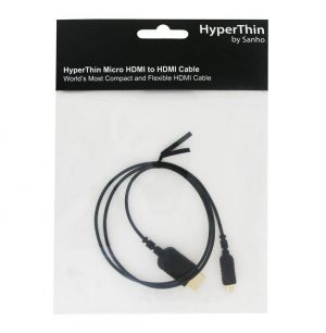 Kabel Micro HDMI to HDMI Cable SANHO HyperThin 80cm