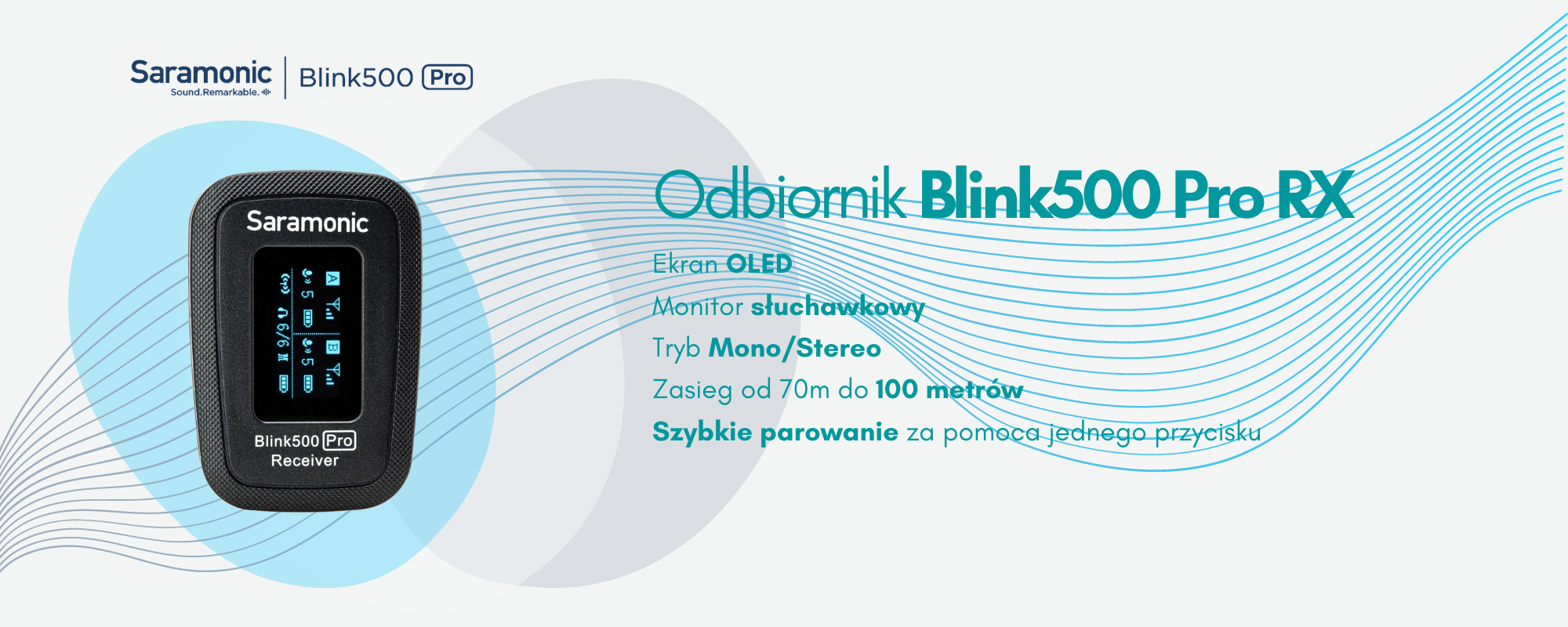 Zestaw Saramonic BLINK 500 PRO B1 (TX+RX)