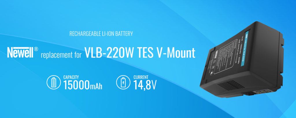 Akumulator Newell VLB-220W TES V-Mount