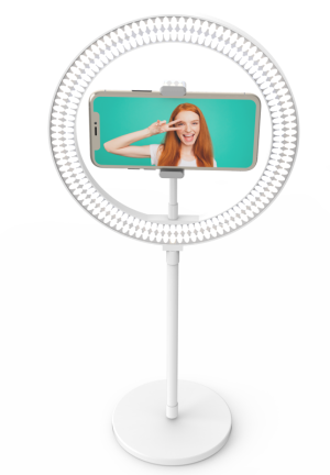 Digipower My Story 10" DeskTop Ring Light w/ remote