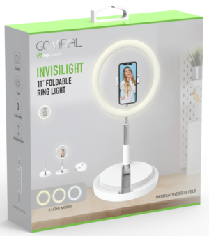 Digipower Invisilight 11" Foldable Ring Light
