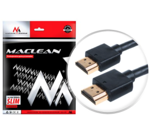 PRZEWÓD HDMI-HDMI SLIM V1.4 0,5M MACLEAN MCTV-700