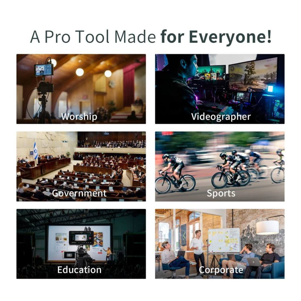 YOLOLIV YoloBox Pro Portable Multicam Live Streaming Studio