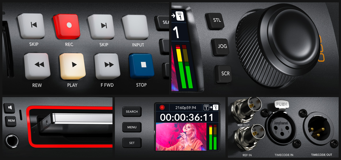 Blackmagic HyperDeck Studio 4K Pro