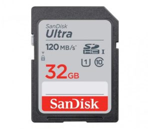 Karta SanDisk Ultra SDHC 32 GB 120MB/s UHS-I Class 10