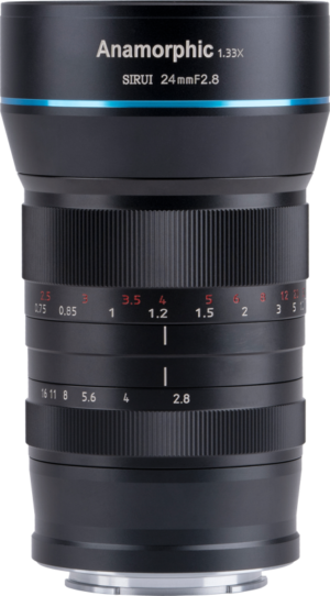 Obiektyw Sirui Anamorphic Lens 1,33x 24mm f/2.8 MFT