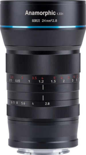 Obiektyw Sirui Anamorphic Lens 1,33x 24mm f/2.8 MFT