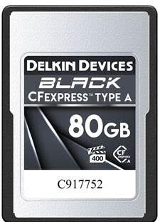 Delkin CFexpress BLACK -VPG400- 80GB (Type A)