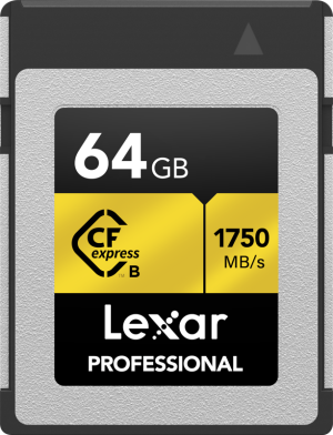 LEXAR CFexpress Pro R1750/W1000 64GB