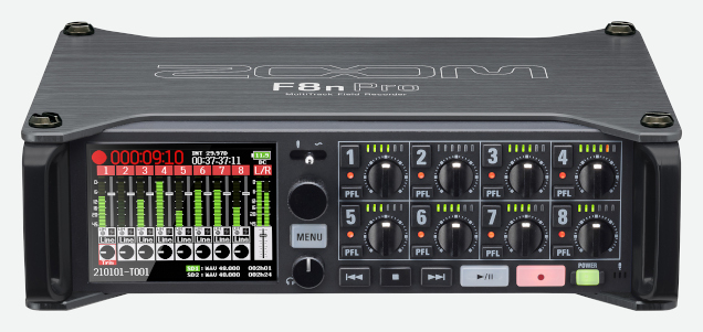 MultiTrack Field Recorder Zoom F8n Pro