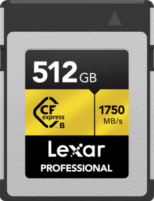 CFexpress Lexar Pro R1750/W1000 512GB