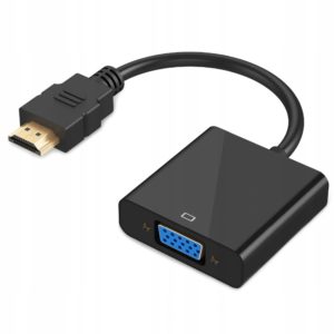 Przejściówka kabel adapter HDMI - VGA (D-SUB)