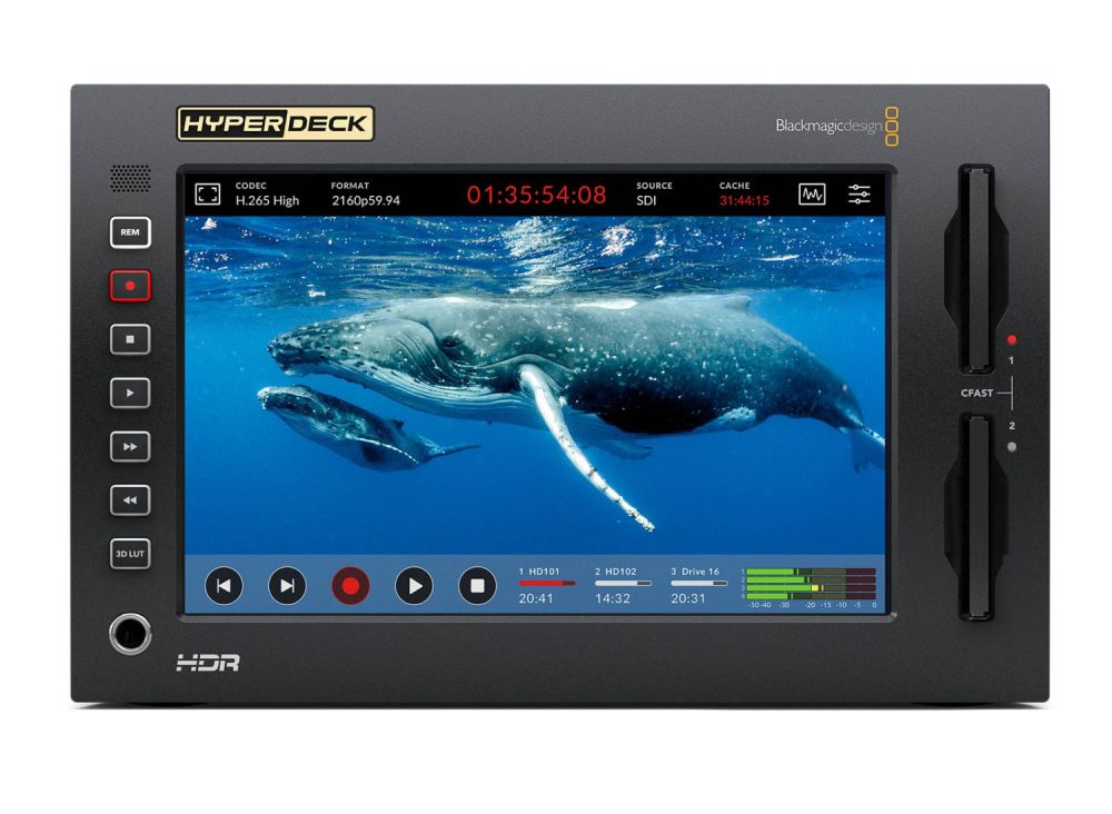 HyperDeck Blackmagic Extreme 4K HDR