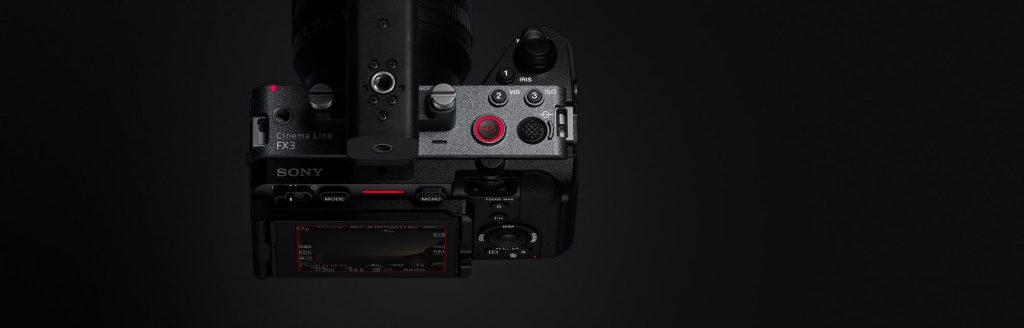 Sony ILME-FX3 pełnoklatkowa kamera Cinema Line 35mm