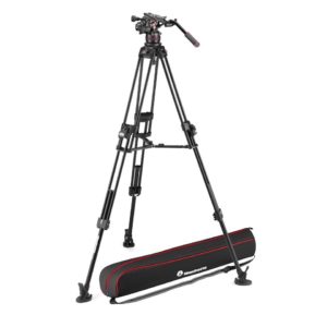 Zestaw Manfrotto 645 Carbon Fast Twin +głowica 612 środ