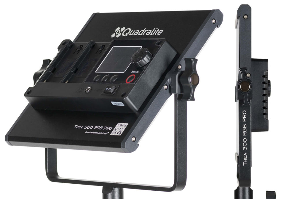 Zestaw oświetleniowy Quadralite Thea 300 RGB Pro Kit