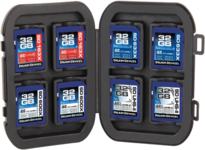 DELKIN Weather Resistant Case for 8 SD cards
