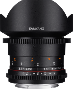 SAMYANG 14mm T3.1 VDSLR ED AS IF UMC II Sony E