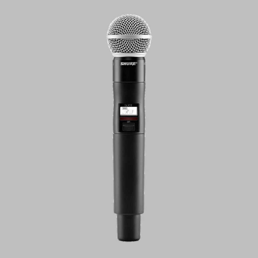 SHURE QLXD2/SM58 - Nadajnik typu handheld QLXD2 z przetwornikiem SM58