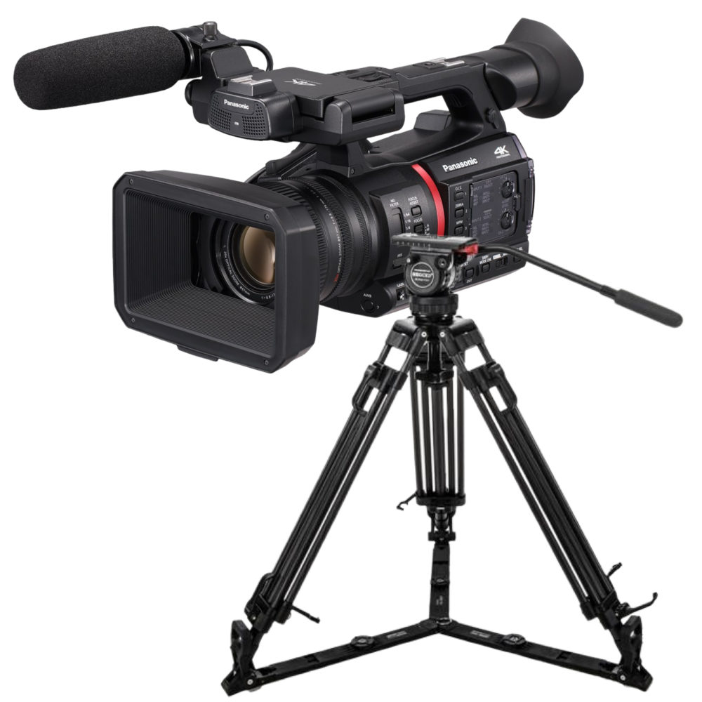 Kamera cyfrowa PANASONIC 4K AG-CX350 + Statyw SECCED REACH PLUS 1 CF