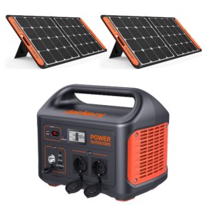 Generator Solarny Jackery 1000EU + 2x SolarSaga 100