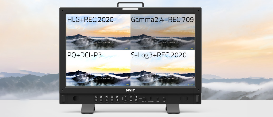 BM-H215 Swit | 21,5-calowy monitor produkcyjny 4K z obsługą wejścia