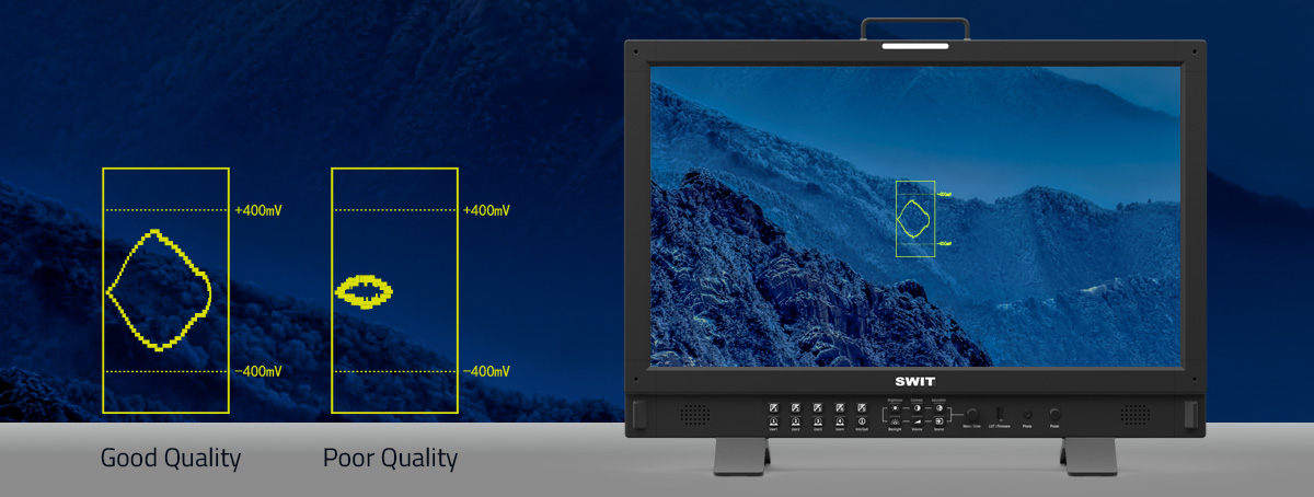 BM-H245 Swit | 23,8-calowy monitor produkcyjny 4K z obsługą wejścia