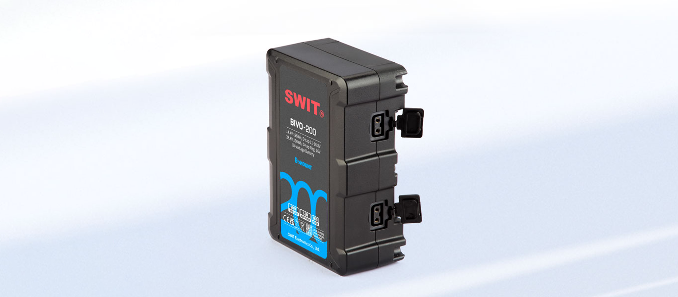 SWIT BIVO-200 | 200Wh Dwunapięciowy akumulator z mocowaniem typu B