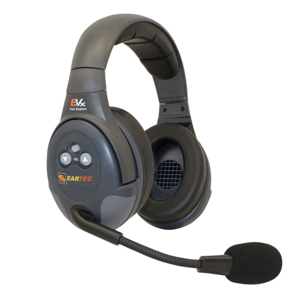 Bezprzewodowy Interkom podwójny MAIN Headset Eartec EVADE EVXDM Full Duplex Light Industrial
