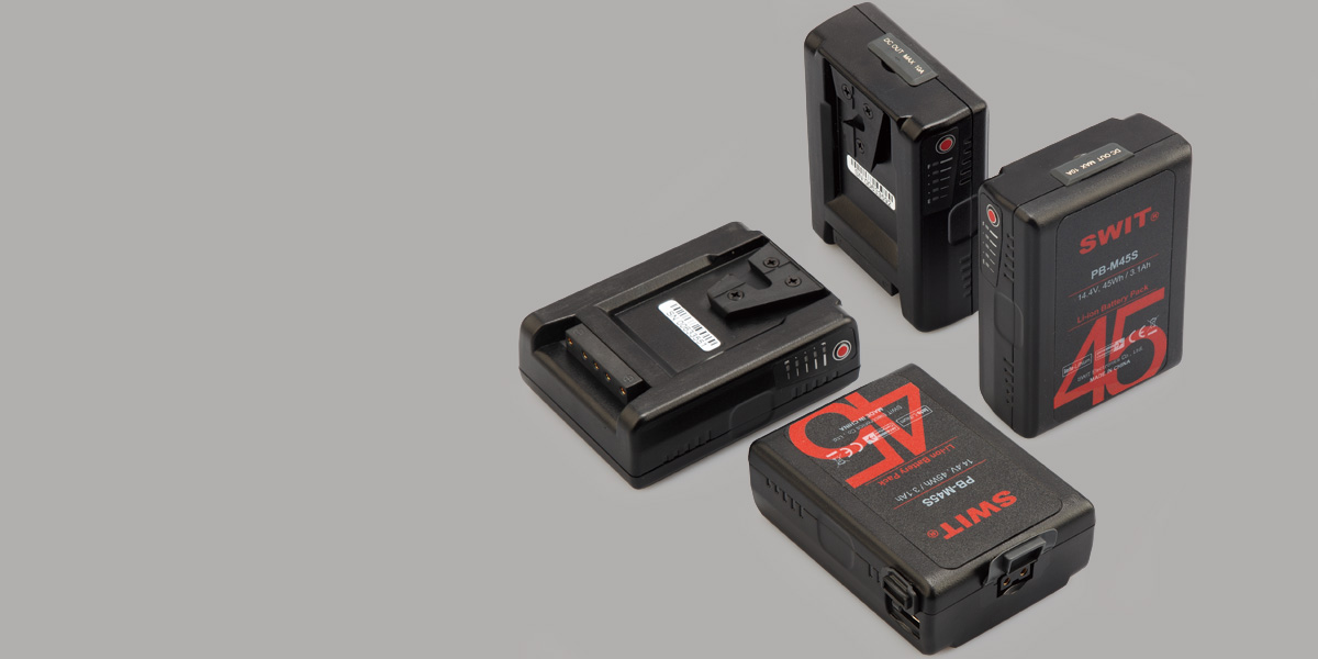 SWIT PB-M45S | 45Wh mini akumulator V-Lock D-Tap USB Sony/Red