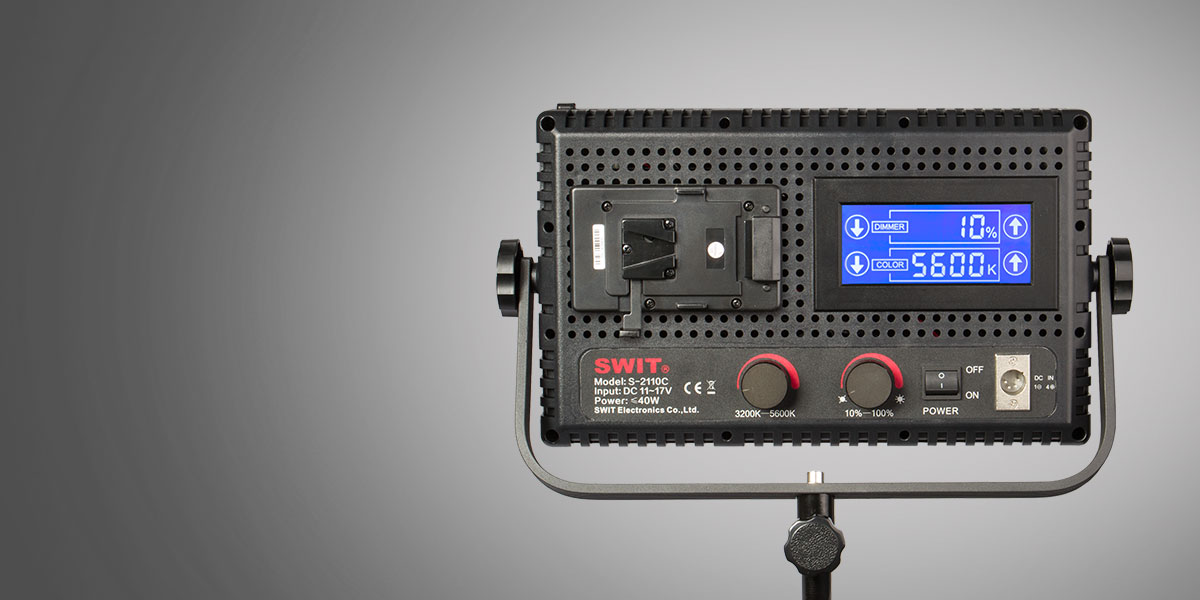 Swit S-2110C | 40W Dwukolorowy panel LED DIP-LED