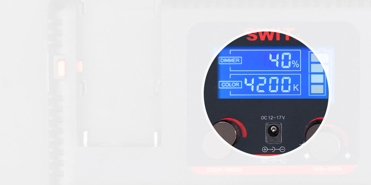 SWIT S-2420C | Lampa Bi-Kolor LED 623 lux/1metr + walizka