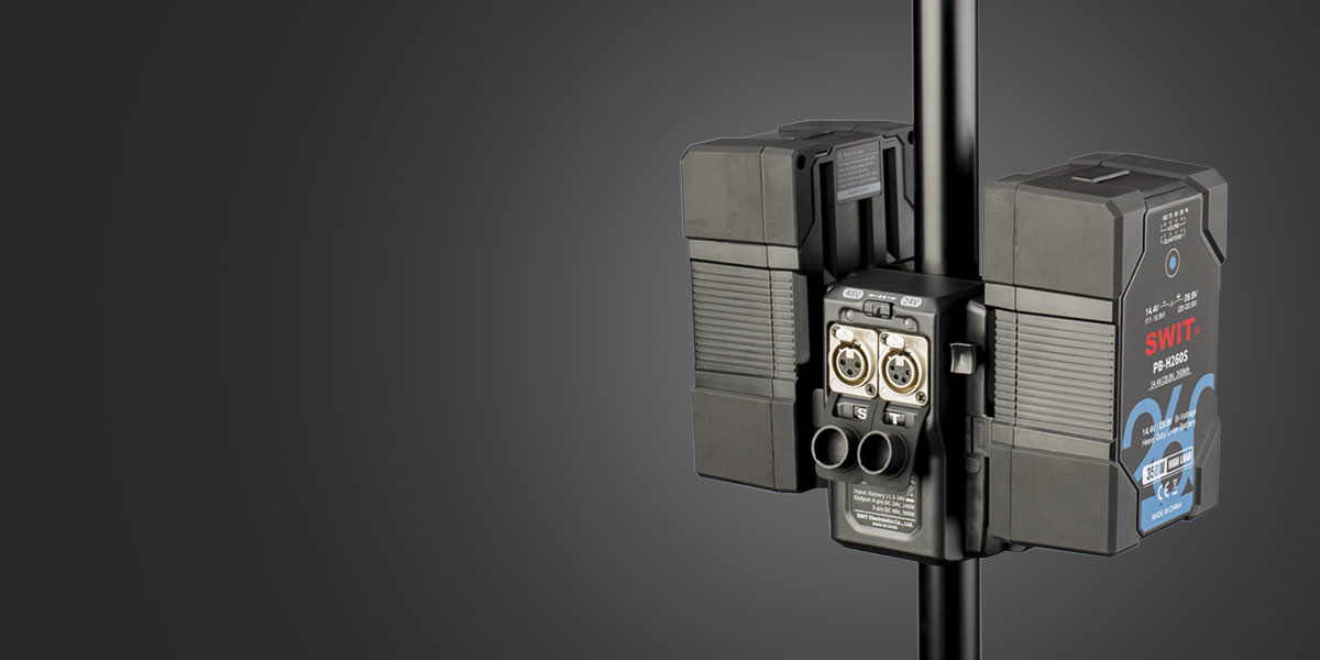 SWIT TD-R210S | Adapter do zasilania V-lock 24/48V