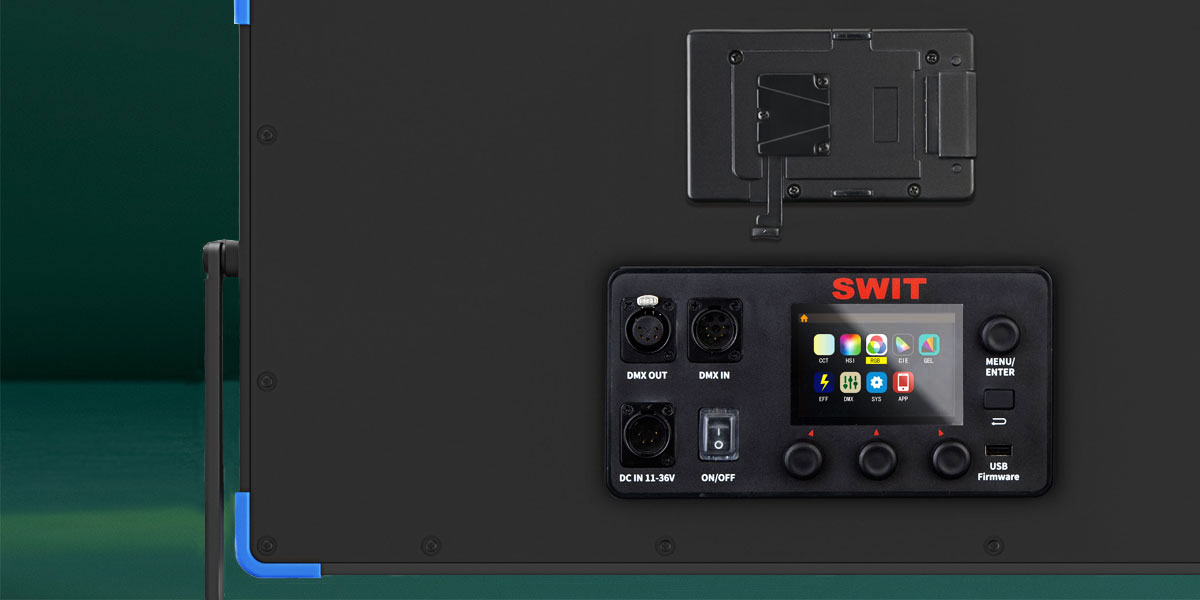 Swit VANGO-100 | 100W 2:1 Ultra cienki panel oświetleniowy RGBW
