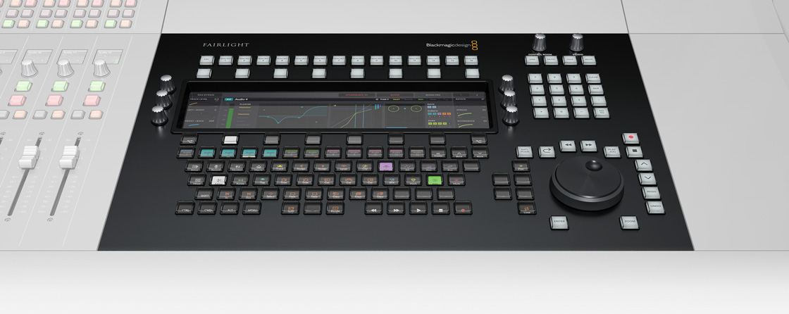 Blackmagic Fairlight Console Audio Editor