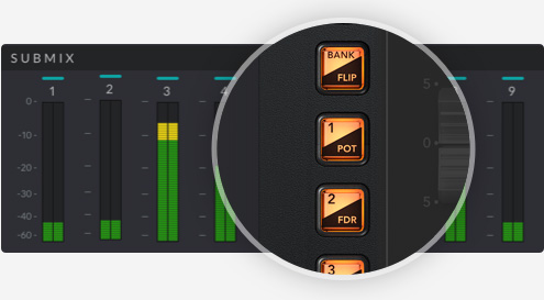 Blackmagic Fairlight Console Channel Fader